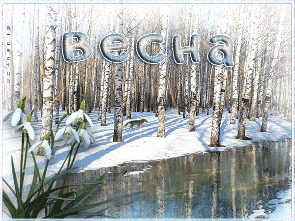Весна в лесу